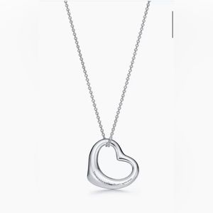 Tiffany & Co Open Heart Pendant